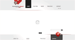 Desktop Screenshot of kjlaw.ge